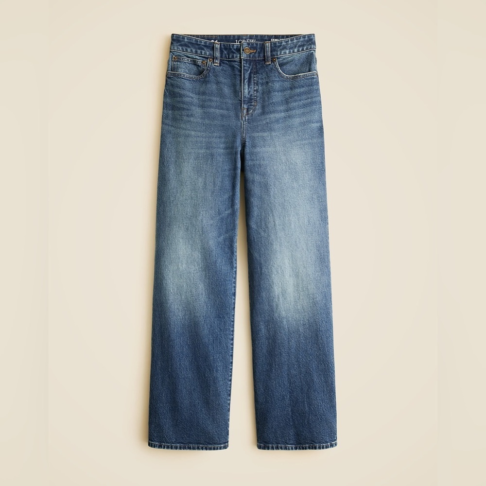 J Crew Utility low-rise wide-leg jean CP314